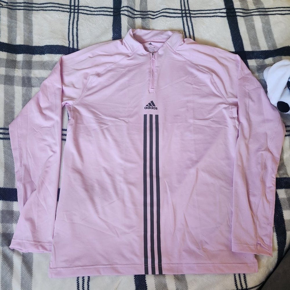 adidas alphastrength 1/4 zip long sleeve